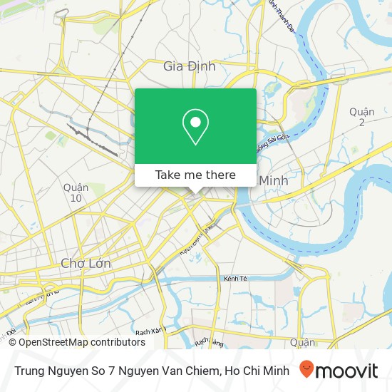 Trung Nguyen So 7 Nguyen Van Chiem map