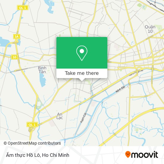 Ẩm thực Hồ Lô map