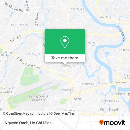 Nguyễn Oanh map