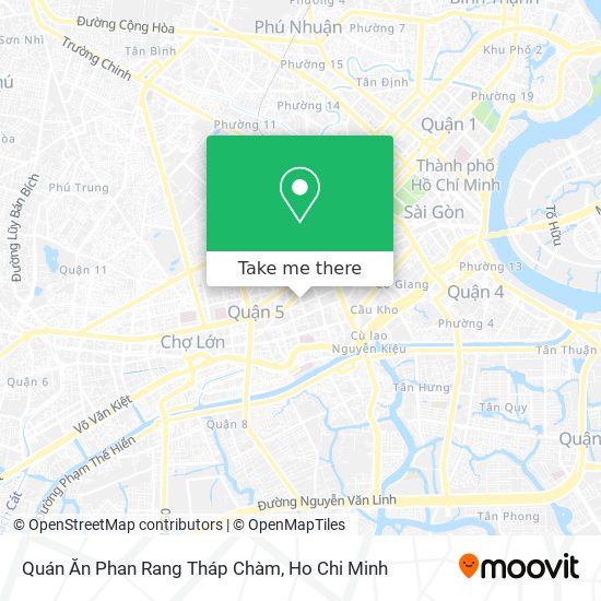 Quán Ăn Phan Rang Tháp Chàm map