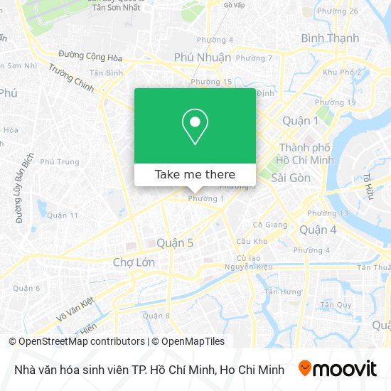 Nhà văn hóa sinh viên TP. Hồ Chí Minh map