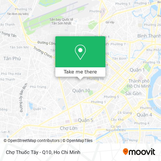 Chợ Thuốc Tây - Q10 map