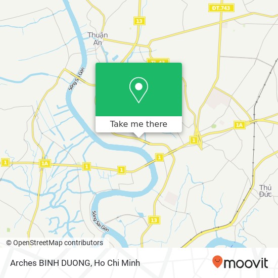 Arches BINH DUONG map