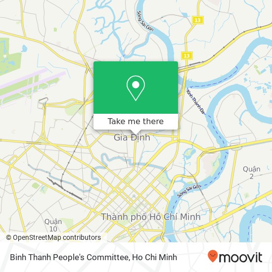 Binh Thanh People's Committee map