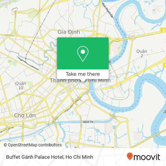 Buffet Gánh Palace Hotel map