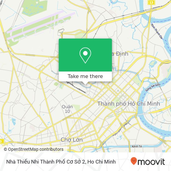 Nhà Thiếu Nhi Thành Phố Cơ Sở 2 map