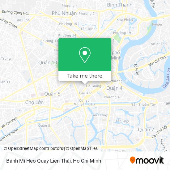 Bánh Mì Heo Quay Liên Thái map