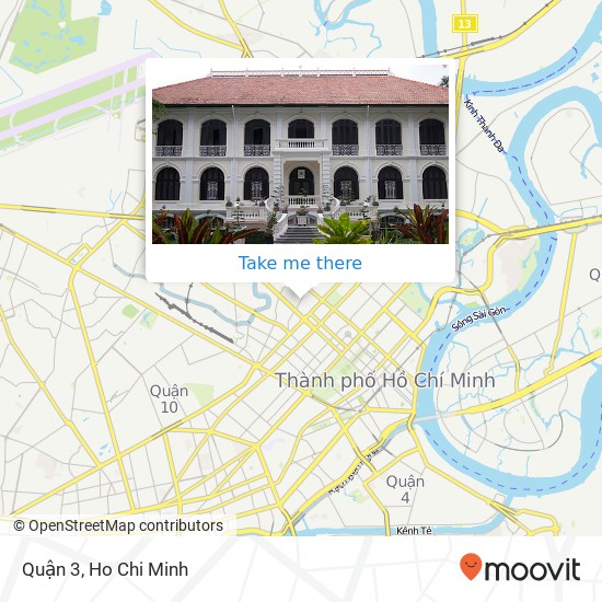 Quận 3 map