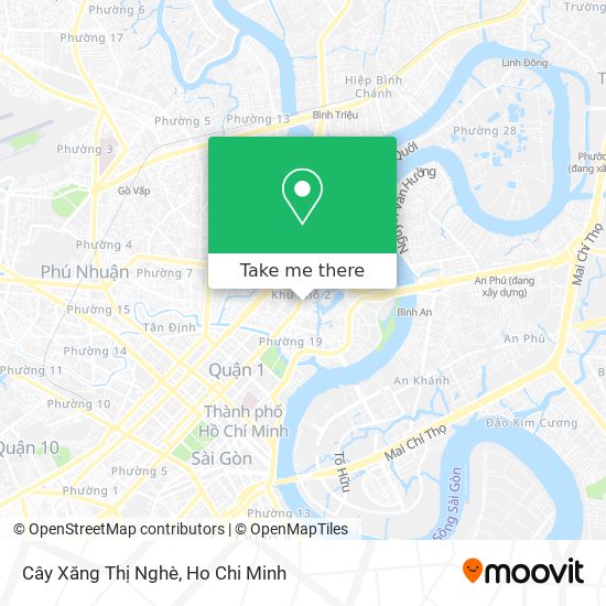 Cây Xăng Thị Nghè map