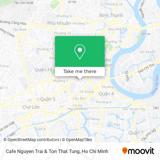 Cafe Nguyen Trai & Ton That Tung map