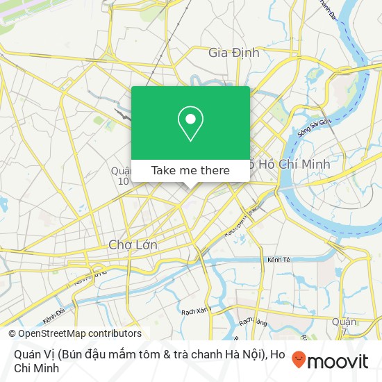 Quán Vị (Bún đậu mắm tôm & trà chanh Hà Nội) map