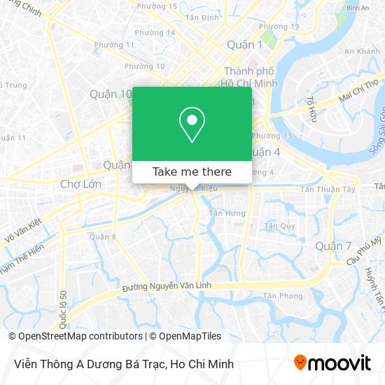 Viễn Thông A Dương Bá Trạc map
