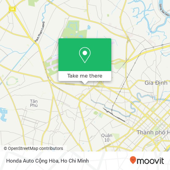 Honda Auto Cộng Hòa map