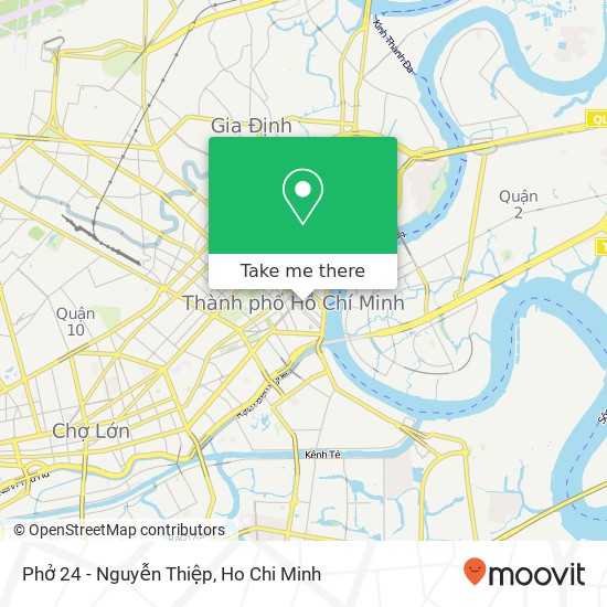 Phở 24 - Nguyễn Thiệp map