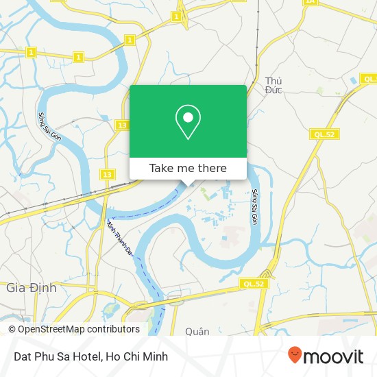 Dat Phu Sa Hotel map