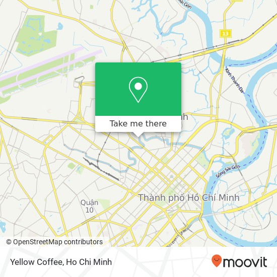 Yellow Coffee map