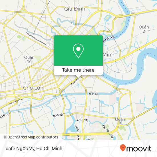 cafe Ngọc Vy map