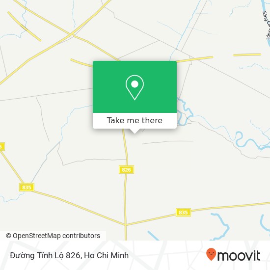 Đường Tỉnh Lộ 826 map