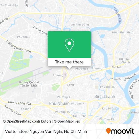 Viettel store Nguyen Van Nghi map