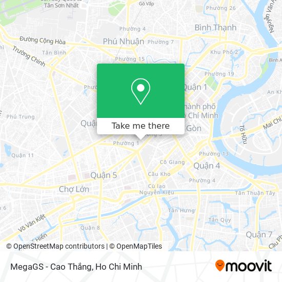 MegaGS - Cao Thắng map