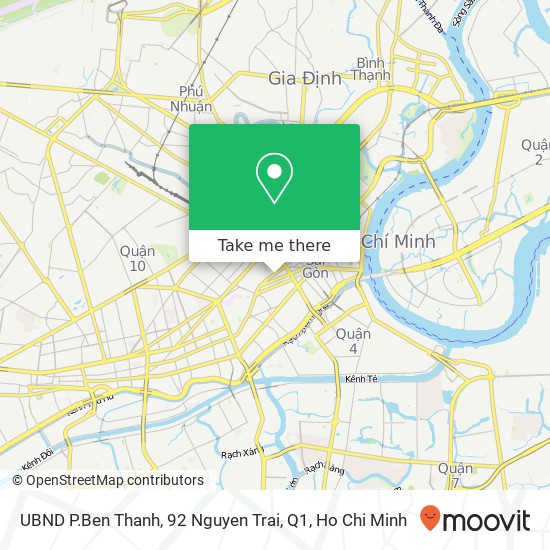 UBND P.Ben Thanh, 92 Nguyen Trai, Q1 map