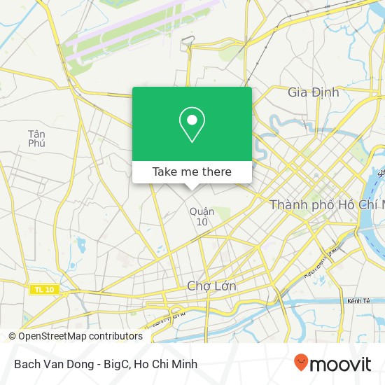 Bach Van Dong - BigC map