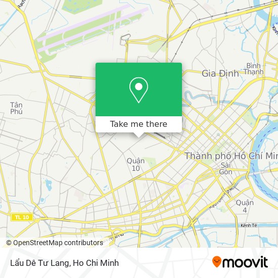 Lẩu Dê Tư Lang map