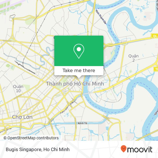 Bugis Singapore map