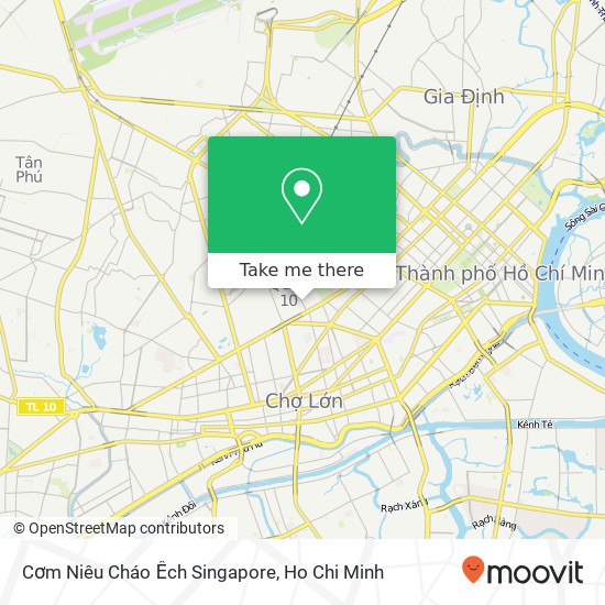 Cơm Niêu Cháo Ếch Singapore map