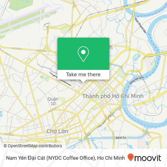 Nam Yên Đại Cát (NYDC Coffee Office) map