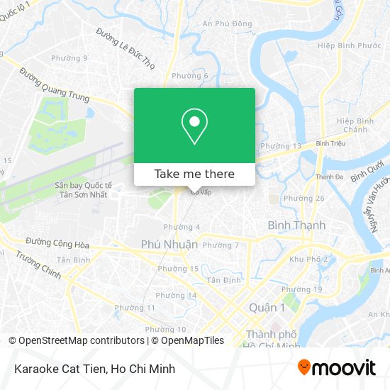 Karaoke Cat Tien map