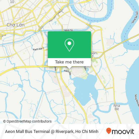 Aeon Mall Bus Terminal @ Riverpark map