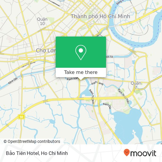 Bảo Tiên Hotel map