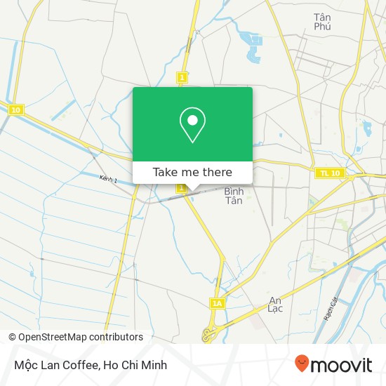 Mộc Lan Coffee map