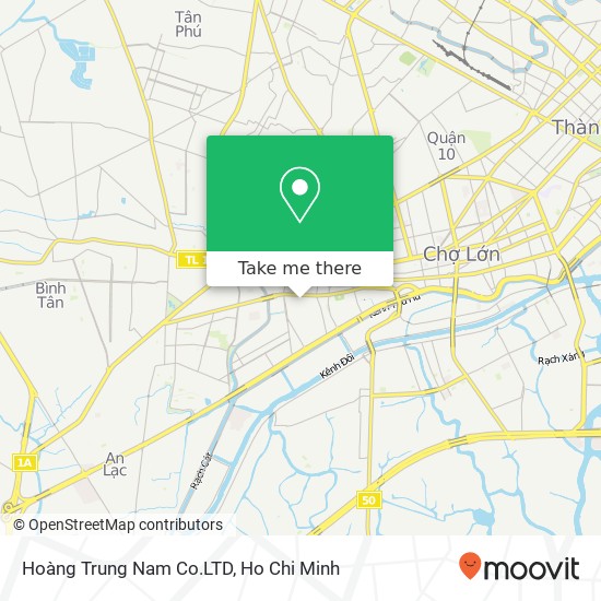 Hoàng Trung Nam Co.LTD map
