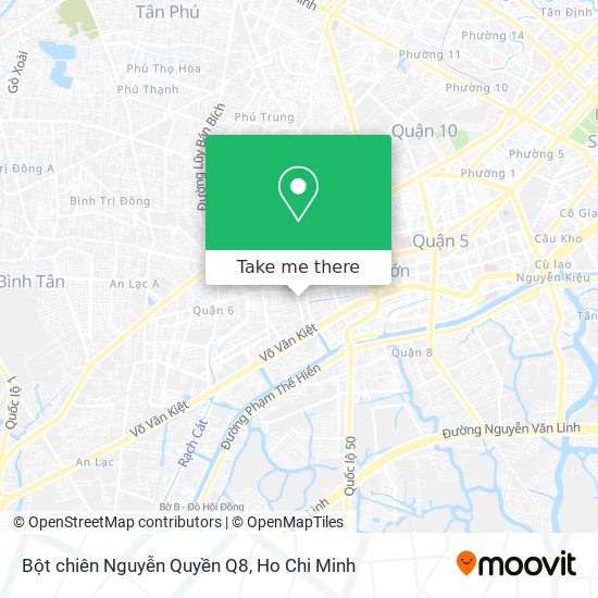 Bột chiên Nguyễn Quyền Q8 map