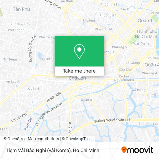 Tiệm Vải Bảo Nghi (vải Korea) map