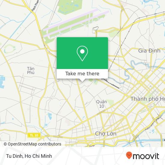 Tu Dinh map