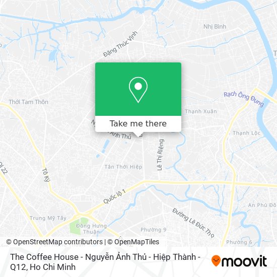 The Coffee House - Nguyễn Ảnh Thủ - Hiệp Thành - Q12 map
