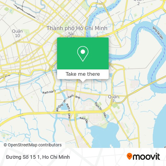 Đường Số 15 1 map