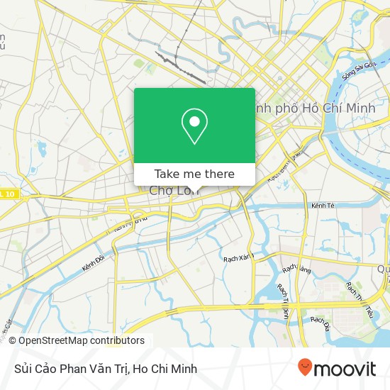 Sủi Cảo Phan Văn Trị map