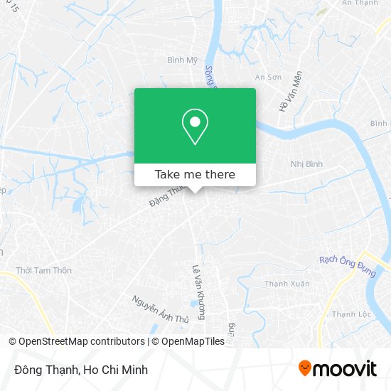 Đông Thạnh map