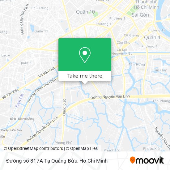 Đường số 817A Tạ Quảng Bửu map