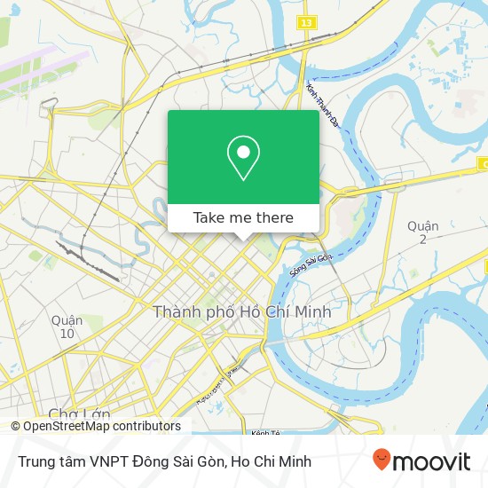 Trung tâm VNPT Đông Sài Gòn map