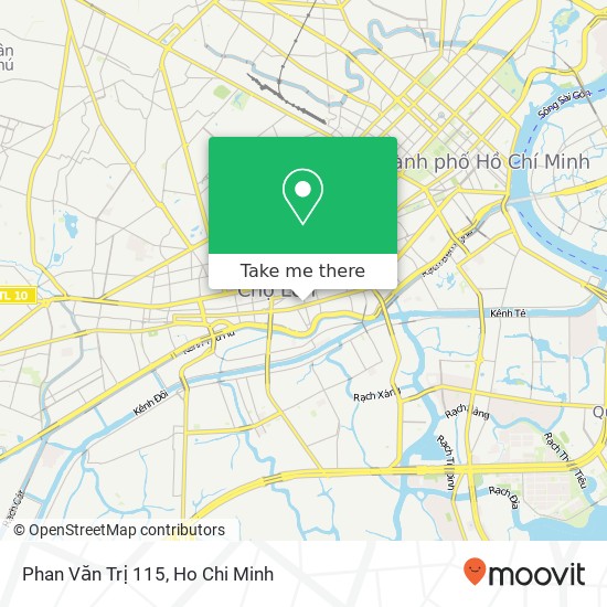 Phan Văn Trị 115 map