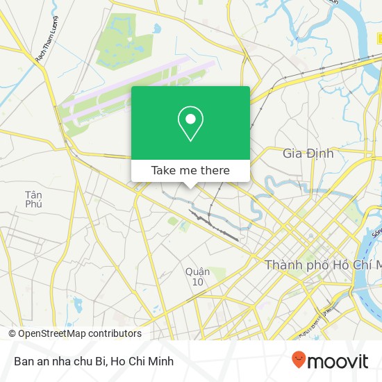 Ban an nha chu Bi map