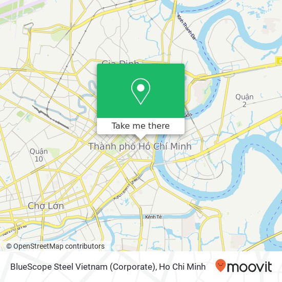 BlueScope Steel Vietnam (Corporate) map