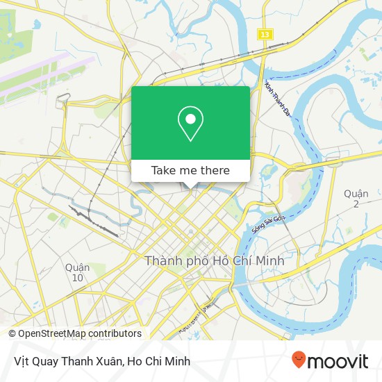Vịt Quay Thanh Xuân map