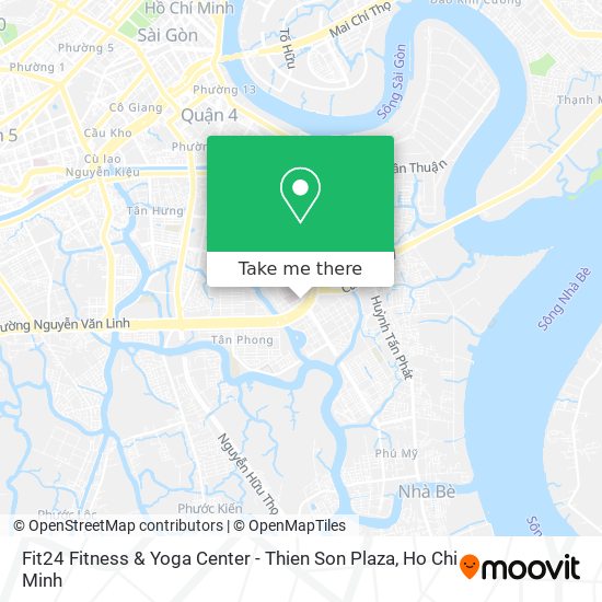 Fit24 Fitness & Yoga Center - Thien Son Plaza map