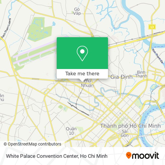 White Palace Convention Center map